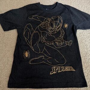 Marvel Spider-Man Charcoal Kids T-Shirt